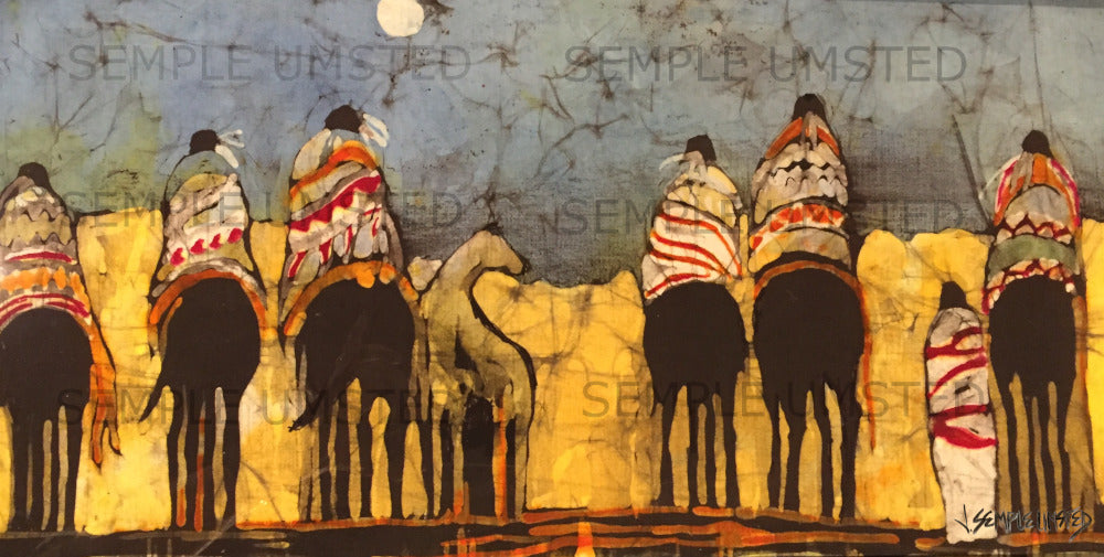 Autumn Moon (Giclée on Canvas)