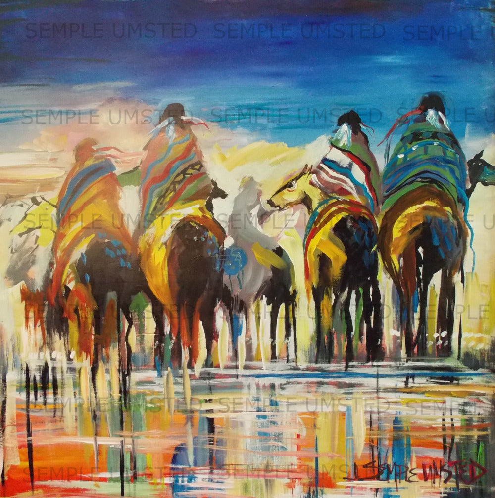 Leaving Home - Number One (Giclée on Canvas)