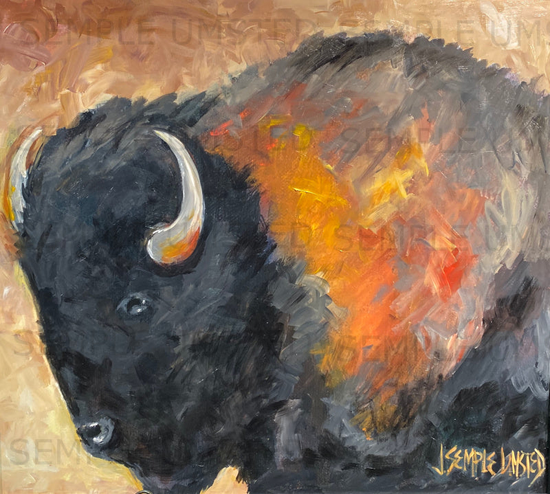 Mighty One (Giclée on Canvas)