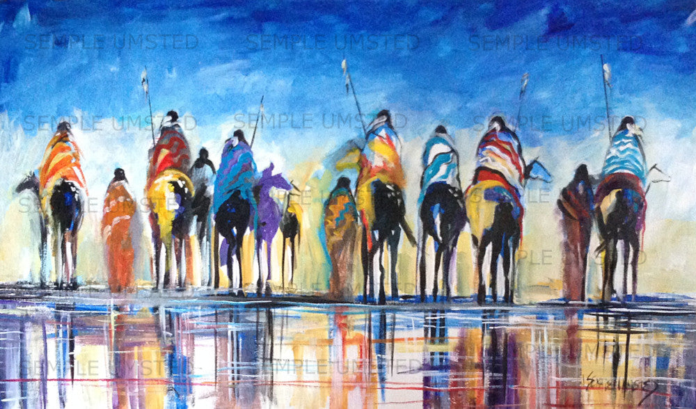 Misty Journey (Giclée on Canvas)