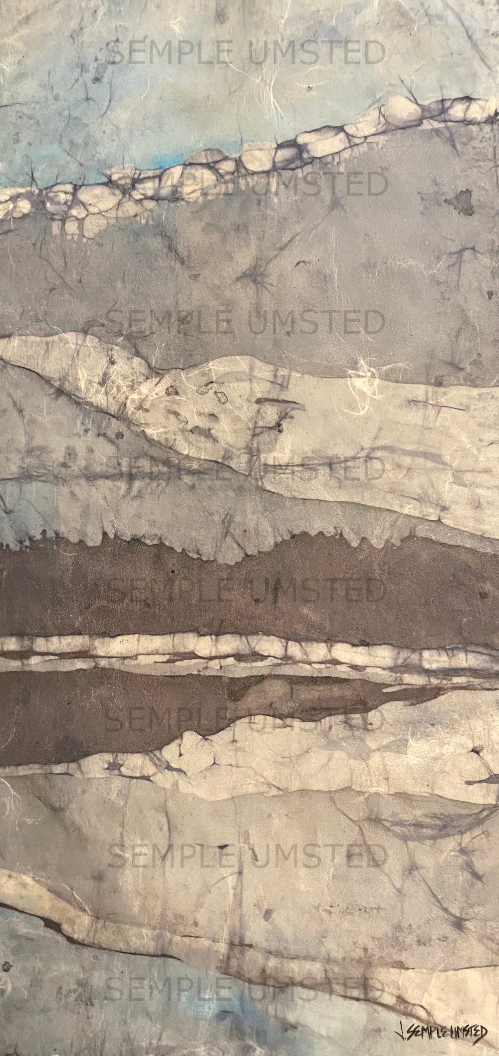 Mountain Lake (Giclée on Canvas)