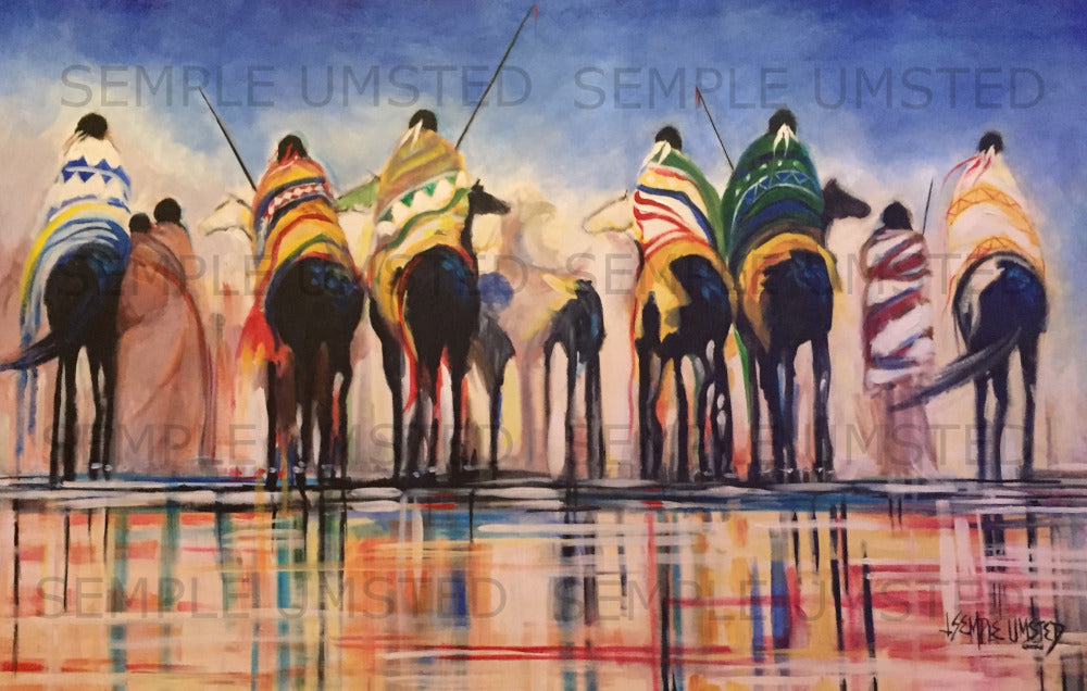 Sunrise (Giclée on Canvas)