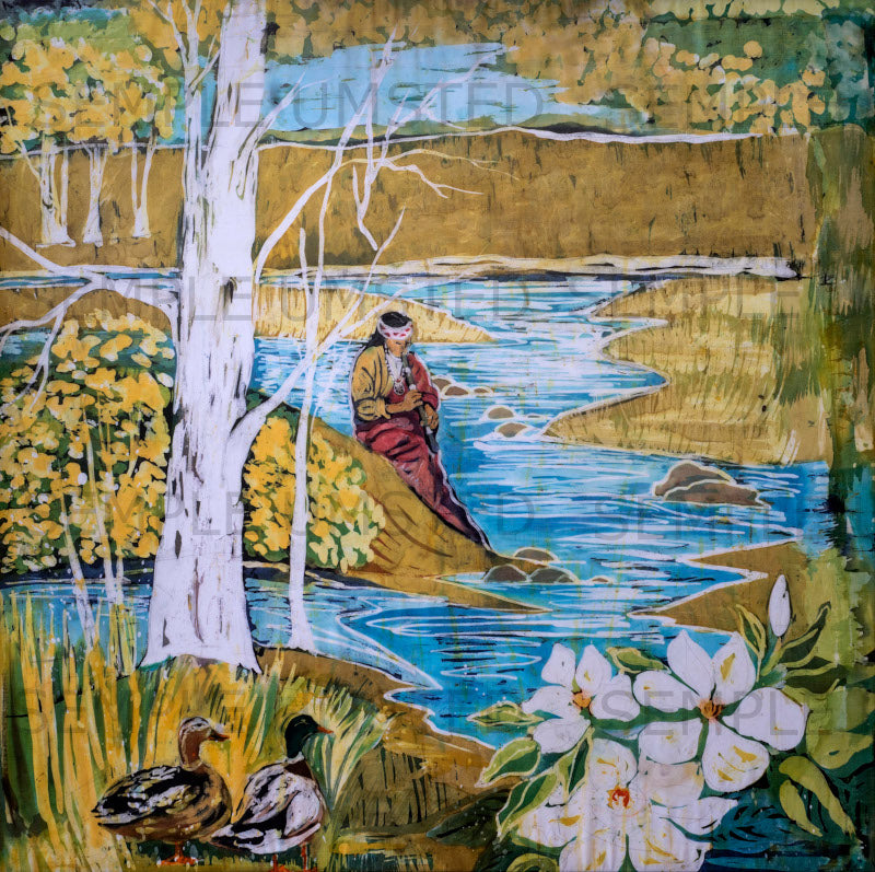 Water Series 2 (Giclée on Canvas)