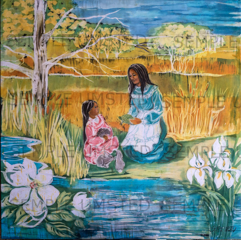 Water Series 3 (Giclée on Canvas)