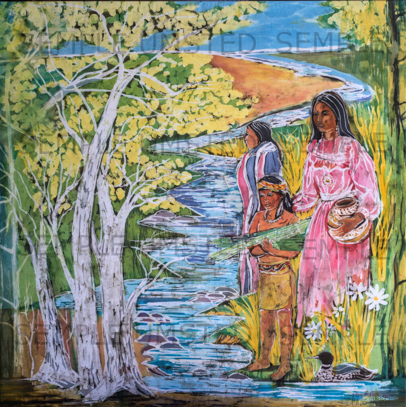 Water Series 5 (Giclée on Canvas)