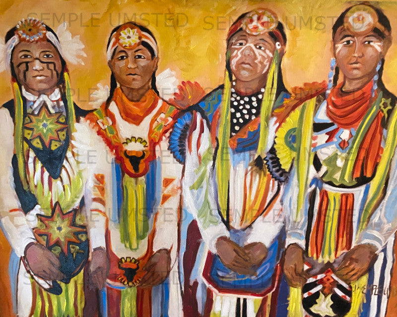 Band of Brothers (Giclée on Canvas)