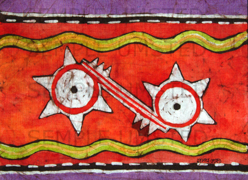 Choctaw Bead Design (Giclée on Canvas)