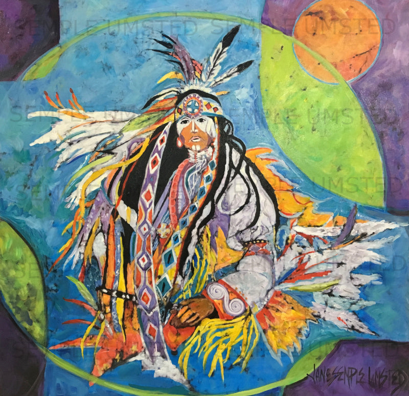 Fancy Dancer 2 (Giclée on Canvas)