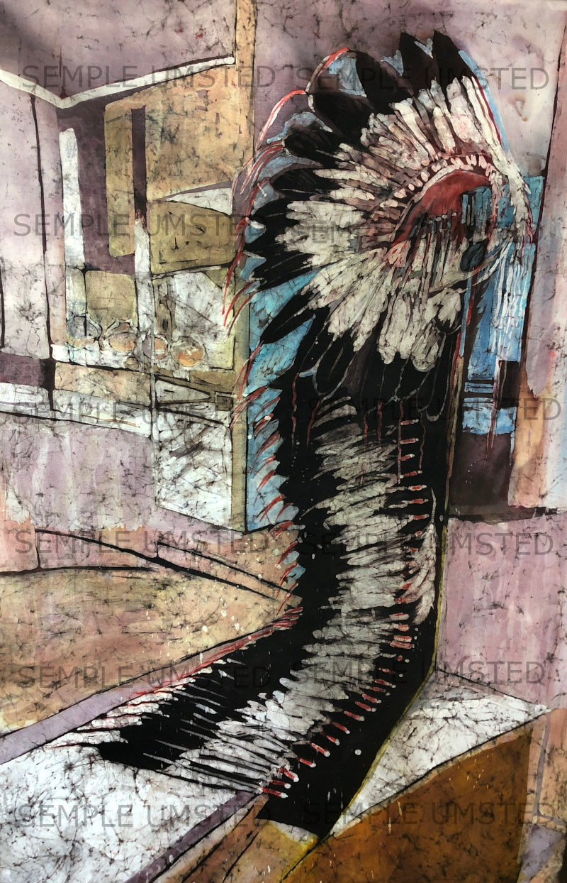 Headdress 1 (Giclée on Canvas)