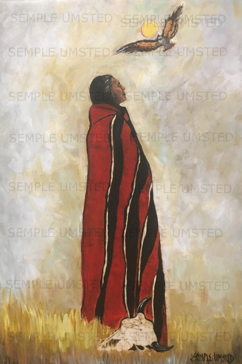 I Lift Up My Eyes 3 (Giclée on Canvas)