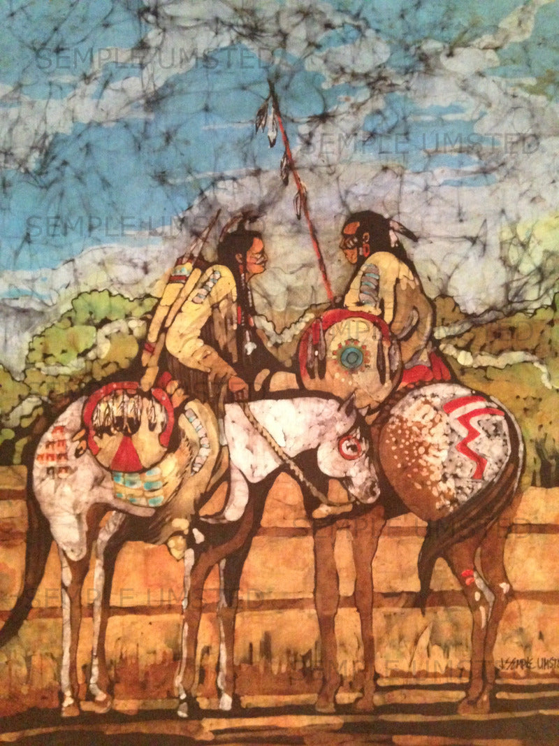 Meeting Between Brothers (Giclée on Canvas)