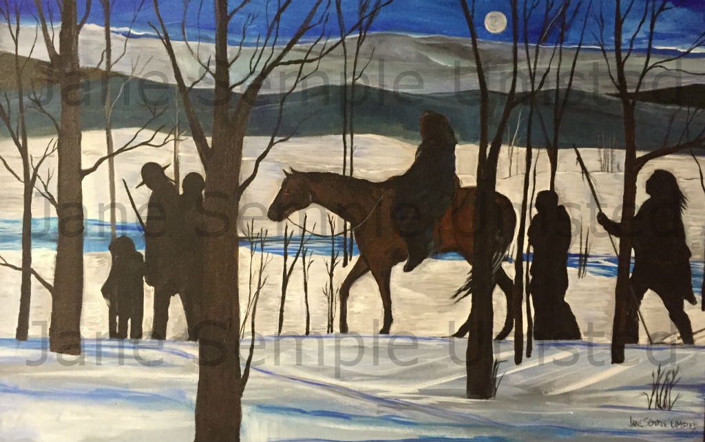 Night Journey 2 (Giclée on Canvas)