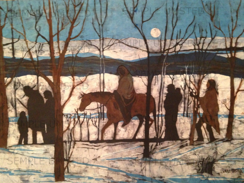 Night Journey 1 (Giclée on Canvas)