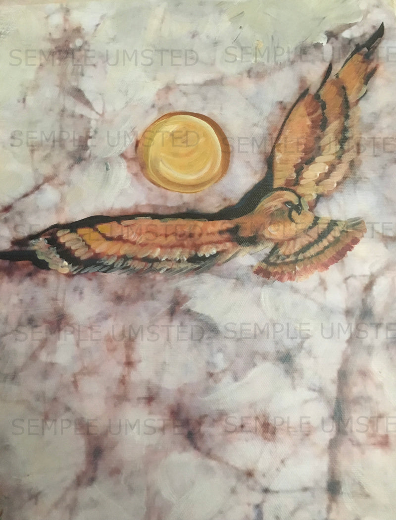 Red Tailed Hawk (Giclée on Canvas)