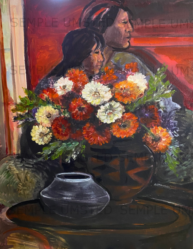 Wedding Portrait (Giclée on Canvas)