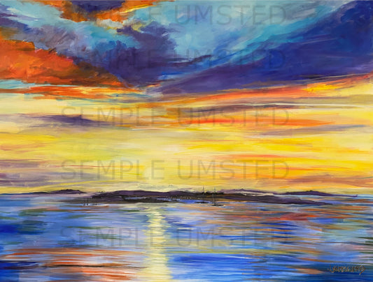 The Islands At Lake Texoma (Giclée on Canvas)