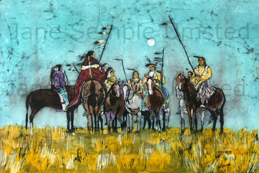 High Plains Rendezvous (Giclée on Canvas)