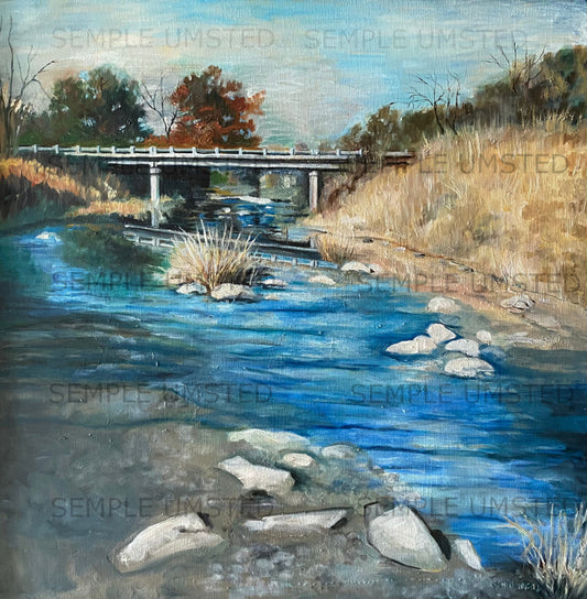 Limestone Gap (Giclée on Canvas)